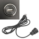 Recessed USB Charging Grommet Good Protection Fast Charge Embedded Installation 5V Desk USB Power Grommet for Sofa Phone - Extra Image