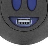 5V USB Charging Socket Outlet with 2.5m/8.2ft Power Cord Embedded Installation for Home Bedside Sofa Recliner