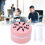 Desktop Dust Collector Table Dust Cleaner USB Charging Portable Mini Dust Catcher for Office HouseholdPink