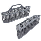 Dishwasher Storage Basket Universal Plastic Dishwasher Cutlery Silverware Basket for GE WD28X10128 - Low Angle