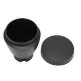 60g Grinder Blowing Bean Bin Aluminium Alloy Coffee Grinder Cleaning Tool for Eureka MignonBlack
