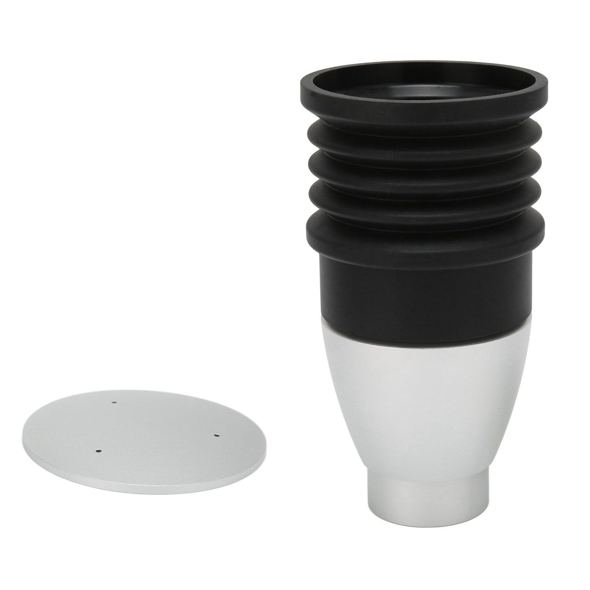 60g Grinder Blowing Bean Bin Aluminium Alloy Coffee Grinder Cleaning Tool for Eureka MignonSilver