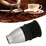 60g Grinder Blowing Bean Bin Aluminium Alloy Coffee Grinder Cleaning Tool for Eureka MignonSilver