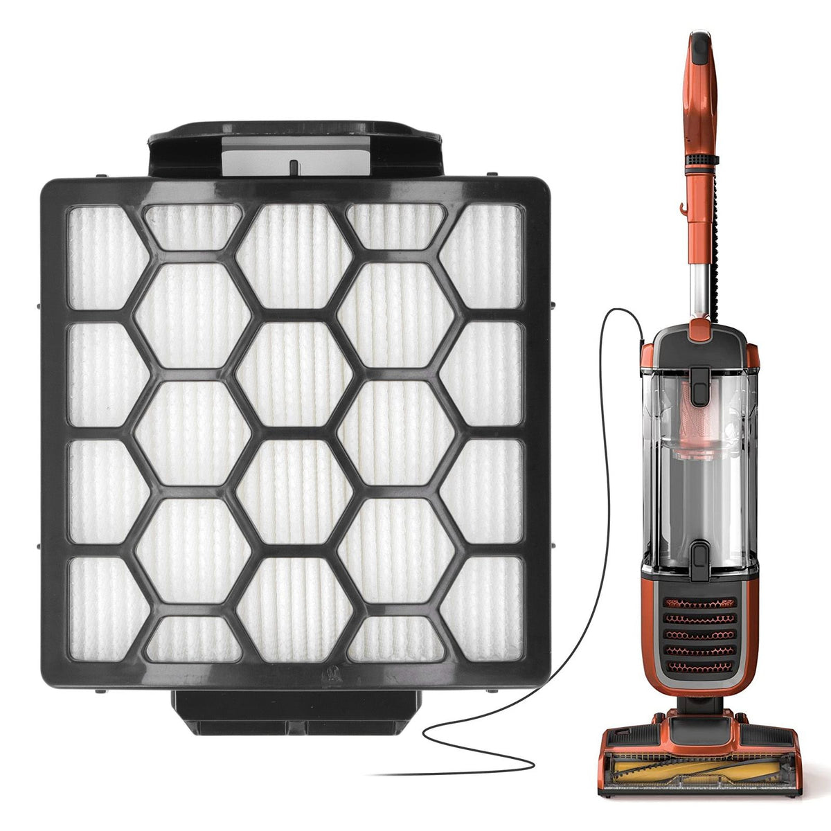 Vacuum Claner Filter Washable Vacuum Filter Replacement for Shark Navigator ZU60 NV255 NV251