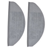 2Pcs Robot Vacuum Replacement Mopping Cloths Strong Water Absorption Soft Microfiber Washable Replacement Mopping Cloths