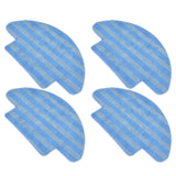 4pcs Vacuum Mop Cloth Soft Fiber Replacement Parts Robot Cleaner Cloth Pads for Conga 950
