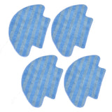 4pcs Vacuum Mop Cloth Soft Fiber Replacement Parts Robot Cleaner Cloth Pads for Conga 950