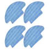4pcs Vacuum Mop Cloth Soft Fiber Replacement Parts Robot Cleaner Cloth Pads for Conga 950