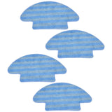 4pcs Vacuum Mop Cloth Soft Fiber Replacement Parts Robot Cleaner Cloth Pads for Conga 950
