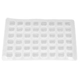 3pcs Silicone Baking Mould Multifunctional 48 Holes Silicone Cake Mold for Pudding Chocolate CookiesPrimary Color