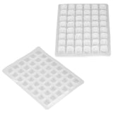 3pcs Silicone Baking Mould Multifunctional 48 Holes Silicone Cake Mold for Pudding Chocolate CookiesPrimary Color