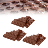 3pcs Silicone Mould 24‑Hole Soft Semi Sphere Baking Mold for Chocolate Jelly Mousse Soap - Extra Image