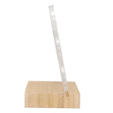 8 Holes Capsule Coffee Stand Cup Shape Acrylic Coffee Pods Storage Holder with Bamboo Base