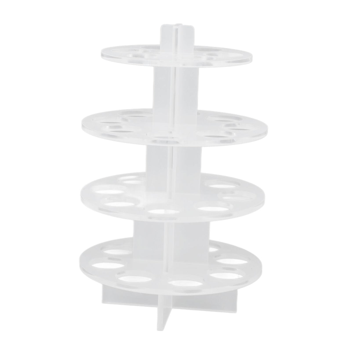 30 Holes Coffee Carousel Holder Coffee Pod Organizer Storage Rack Acrylic Modern Design for Home Office