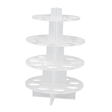 30 Holes Coffee Carousel Holder Coffee Pod Organizer Storage Rack Acrylic Modern Design for Home Office