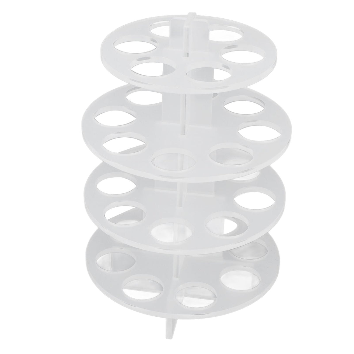 30 Holes Coffee Carousel Holder Coffee Pod Organizer Storage Rack Acrylic Modern Design for Home Office