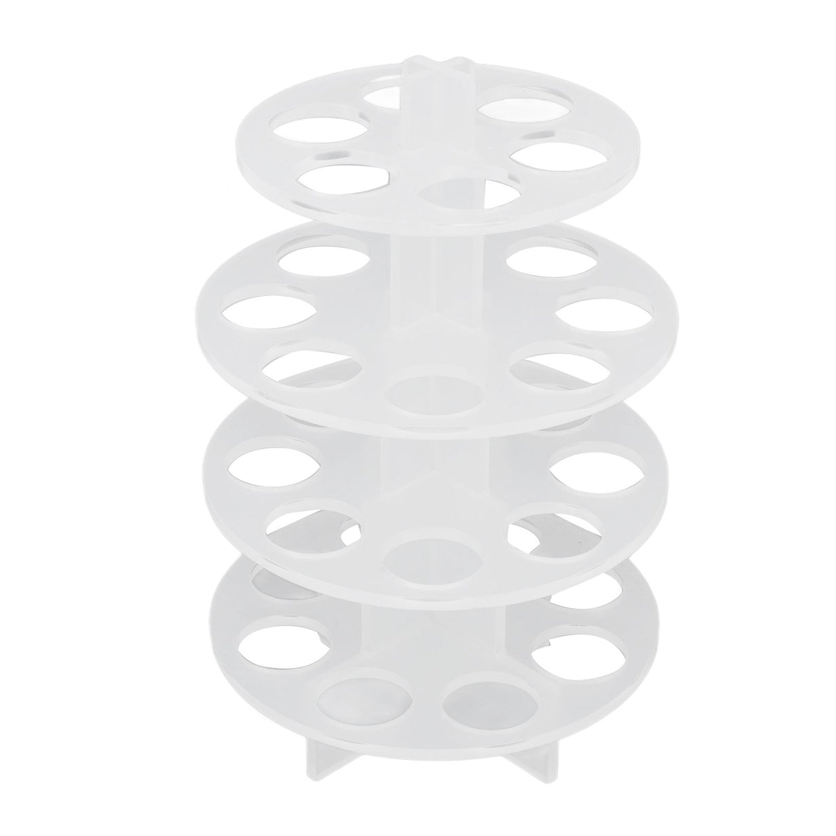 30 Holes Coffee Carousel Holder Coffee Pod Organizer Storage Rack Acrylic Modern Design for Home Office