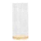 Coffee Capsule Holder Acrylic Bamboo Wood 48 Holes Rotatable Pod Rack Stand for Home