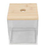 Clear Acrylic Coffee Capsule Holder Box with Lid Storage Box for Coffee Shop for Home