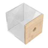 Clear Acrylic Coffee Capsule Holder Box with Lid Storage Box for Coffee Shop for Home