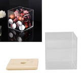 Clear Acrylic Coffee Capsule Holder Box with Lid Storage Box for Coffee Shop for Home - Extra Image