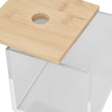 Clear Acrylic Coffee Capsule Holder Box with Lid Storage Box for Coffee Shop for Home - Extra Image