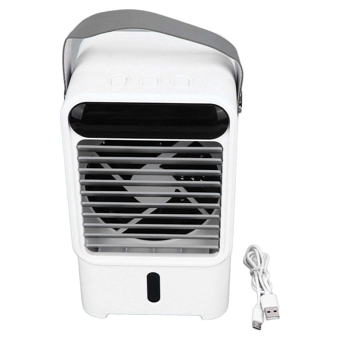 Fan Humidifier 500ml USB Powered 6W 2A 5V Air Cooler Three Levels Adjustable Pull Out Design Windowless Air Conditioner