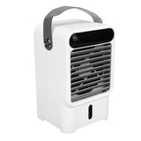 Fan Humidifier 500ml USB Powered 6W 2A 5V Air Cooler Three Levels Adjustable Pull Out Design Windowless Air Conditioner - 45-Degree Angle