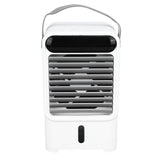 Fan Humidifier 500ml USB Powered 6W 2A 5V Air Cooler Three Levels Adjustable Pull Out Design Windowless Air Conditioner