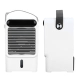 Fan Humidifier 500ml USB Powered 6W 2A 5V Air Cooler Three Levels Adjustable Pull Out Design Windowless Air Conditioner