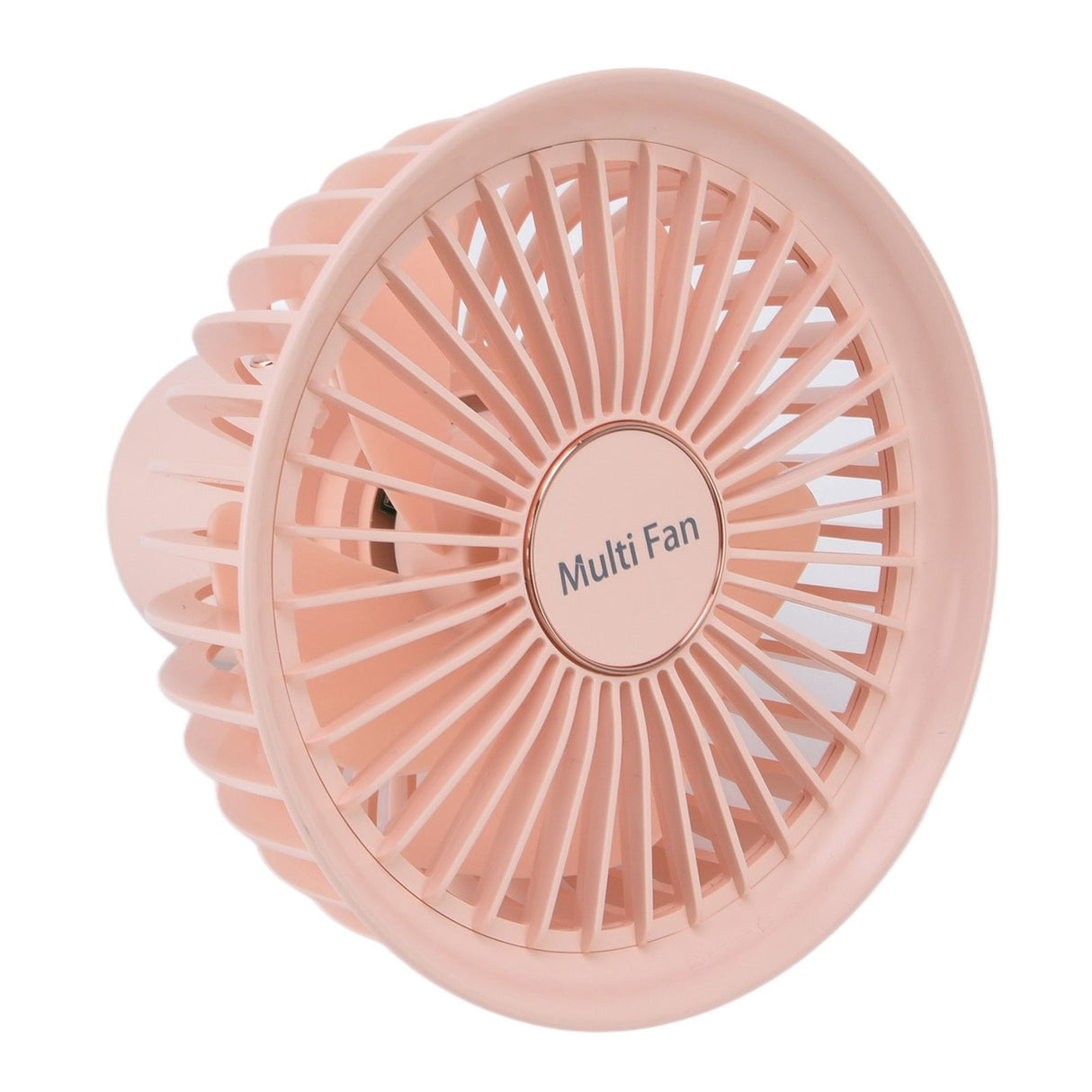 Electric Fan Portable Multifunctional Usb Charging Outdoor Hanging Battery Powered Fan for Home Office Study Camping Pink
