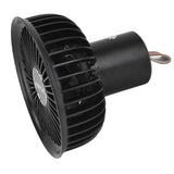 Electric Fan Portable Multifunctional Usb Charging Outdoor Hanging Battery Powered Fan for Home Office Study Camping Black - Close-Up Angle