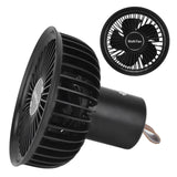 Electric Fan Portable Multifunctional Usb Charging Outdoor Hanging Battery Powered Fan for Home Office Study Camping Black - Extra Image