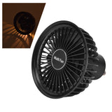 Electric Fan Portable Multifunctional Usb Charging Outdoor Hanging Battery Powered Fan for Home Office Study Camping Black - Extra Image