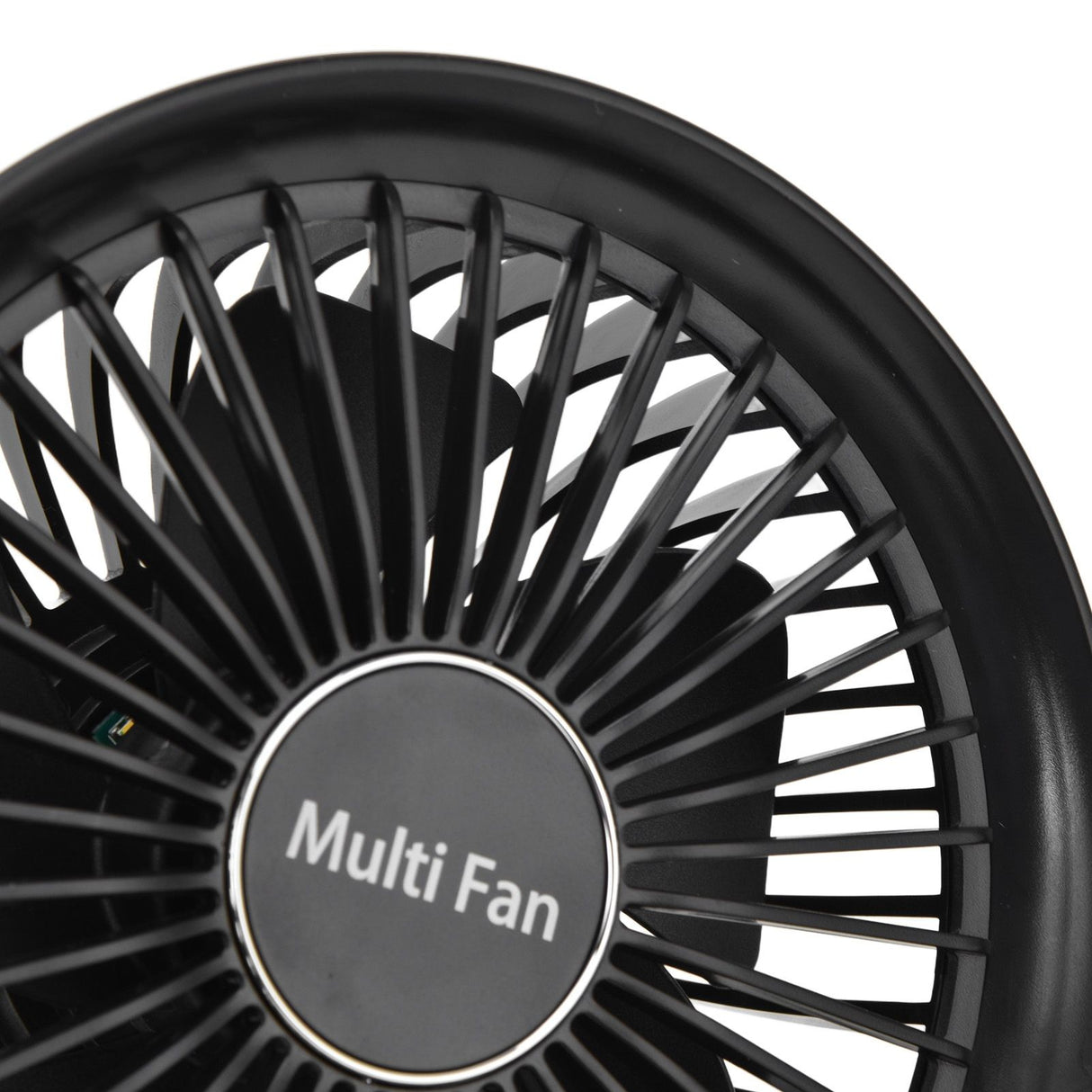 Electric Fan Portable Multifunctional Usb Charging Outdoor Hanging Battery Powered Fan for Home Office Study Camping Black