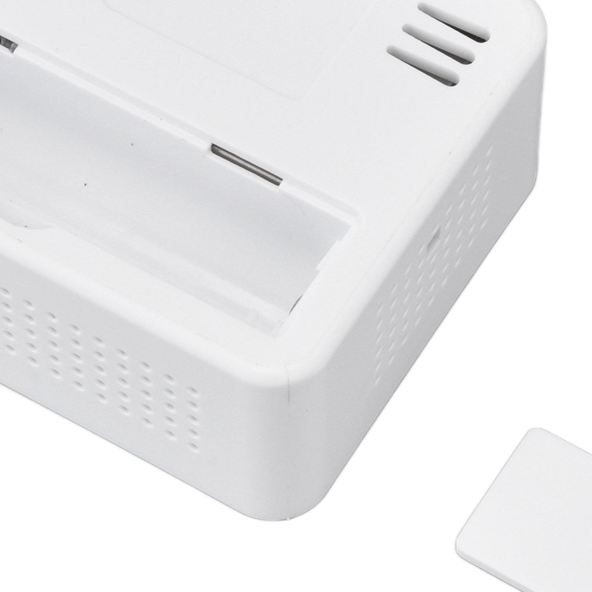Air Quality Monitor 8 in 1 Real Time Color Screen Space Saving Widely Used CO2 Detector for TVOC HCHO PM2.5 PM1.0 PM10 White