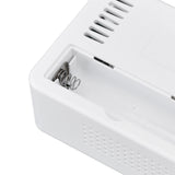 Air Quality Monitor 8 in 1 Real Time Color Screen Space Saving Widely Used CO2 Detector for TVOC HCHO PM2.5 PM1.0 PM10 White