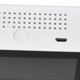 Air Quality Monitor 8 in 1 Real Time Color Screen Space Saving Widely Used CO2 Detector for TVOC HCHO PM2.5 PM1.0 PM10 White - Extra Image