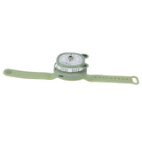 Cartoon Watch Fan USB Charging Plastic Wrist Fan Wireless Mini Watch Fan with Detachable Strap Fan for Kids for OutdoorGreen Bear - Low Angle