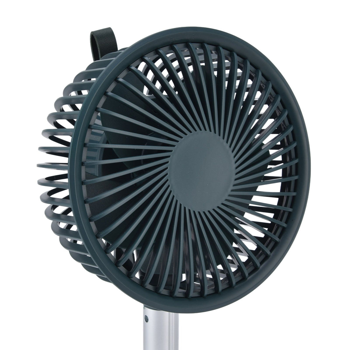 Clip On Fan 360 Degrees Adjustment Clip On USB Charging 3 Speed Modes Strong Airflow Sturdy Clamp Small Desk Fan Green