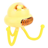 Stroller Fan Bendable Octopus Legs Space Capsule Leafless Fan Multifunctional Portable 3 Speed Stroller Silent Fan Yellow - Low Angle