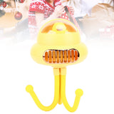 Stroller Fan Bendable Octopus Legs Space Capsule Leafless Fan Multifunctional Portable 3 Speed Stroller Silent Fan Yellow - Extra Image
