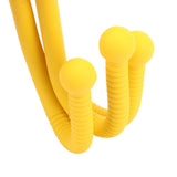 Stroller Fan Bendable Octopus Legs Space Capsule Leafless Fan Multifunctional Portable 3 Speed Stroller Silent Fan Yellow - Extra Image
