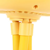 Stroller Fan Bendable Octopus Legs Space Capsule Leafless Fan Multifunctional Portable 3 Speed Stroller Silent Fan Yellow