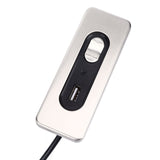 Electric Sofa Controller Manual Recliner Switch with USB Charging Port Sofa Voice Controller 5 Pin - Top-Down View