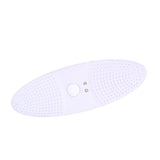 Ultrasonic Scrubber 3 Levels USB Charging High Frequency Vibration Dual Waving Ultrasonic Vegetable Washing Machine White