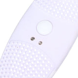 Ultrasonic Scrubber 3 Levels USB Charging High Frequency Vibration Dual Waving Ultrasonic Vegetable Washing Machine White