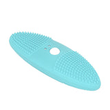 Ultrasonic Scrubber 3 Levels USB Charging High Frequency Vibration Dual Waving Ultrasonic Vegetable Washing Machine Blue