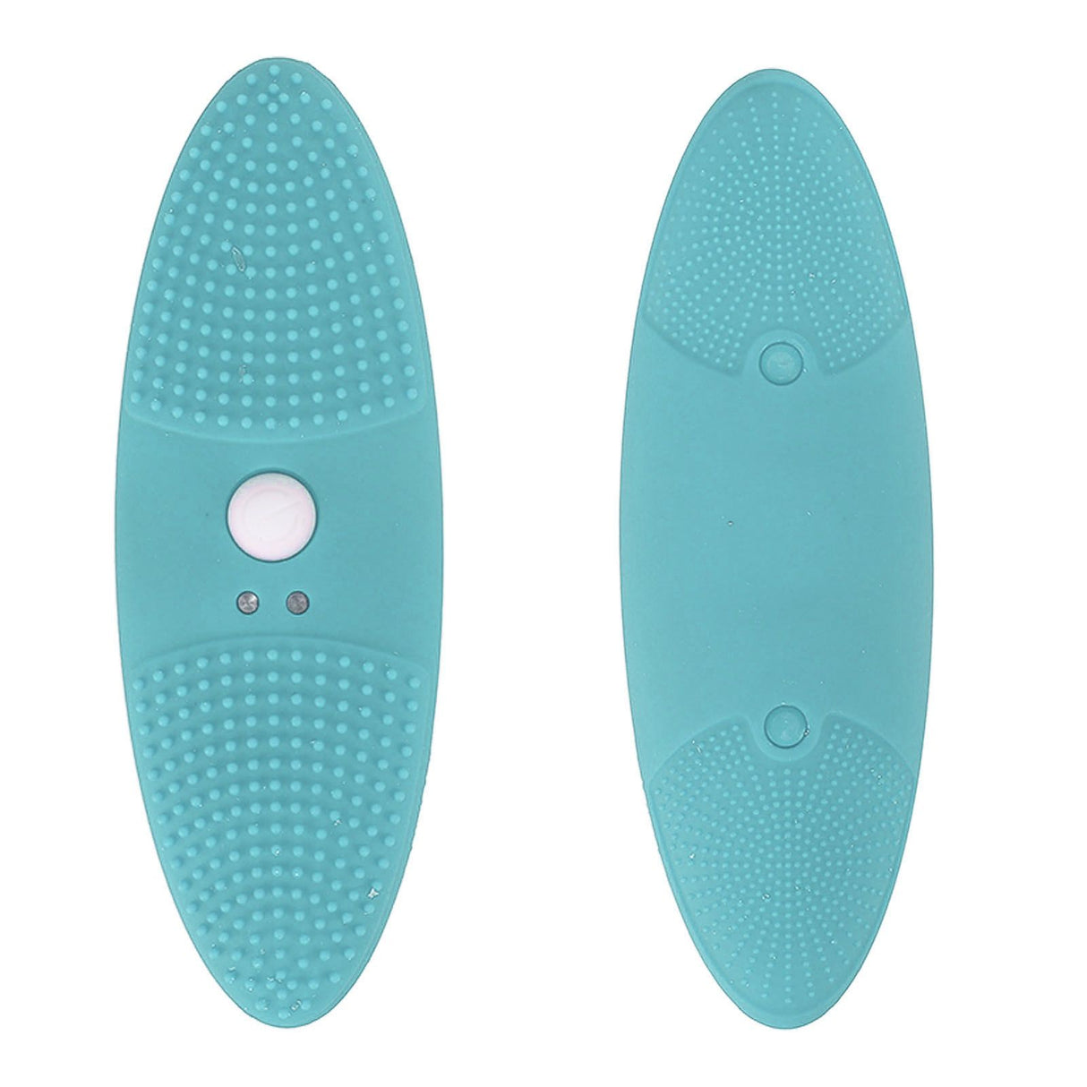 Ultrasonic Scrubber 3 Levels USB Charging High Frequency Vibration Dual Waving Ultrasonic Vegetable Washing Machine Blue