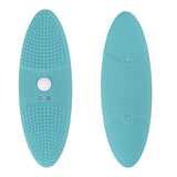 Ultrasonic Scrubber 3 Levels USB Charging High Frequency Vibration Dual Waving Ultrasonic Vegetable Washing Machine Blue